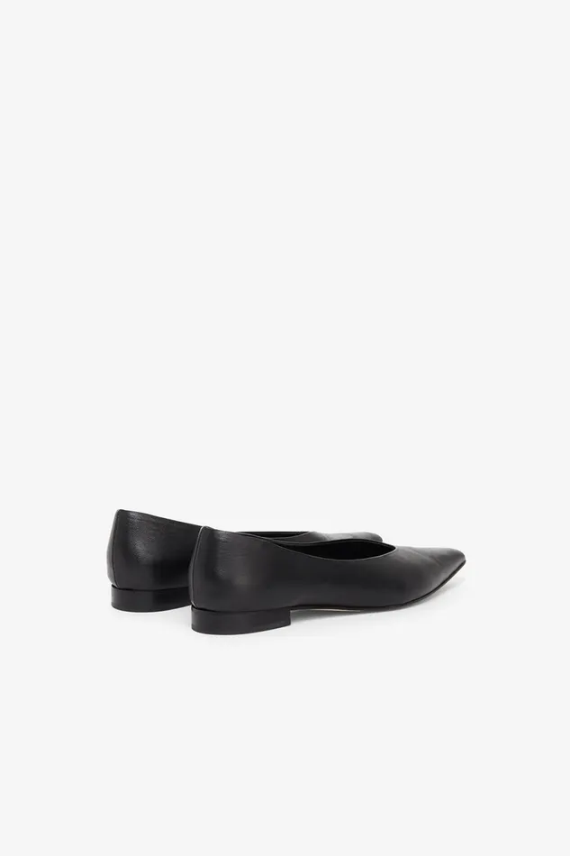 Ottod039Ame Leather Pointedtoe Ballet Flats Women Shoes