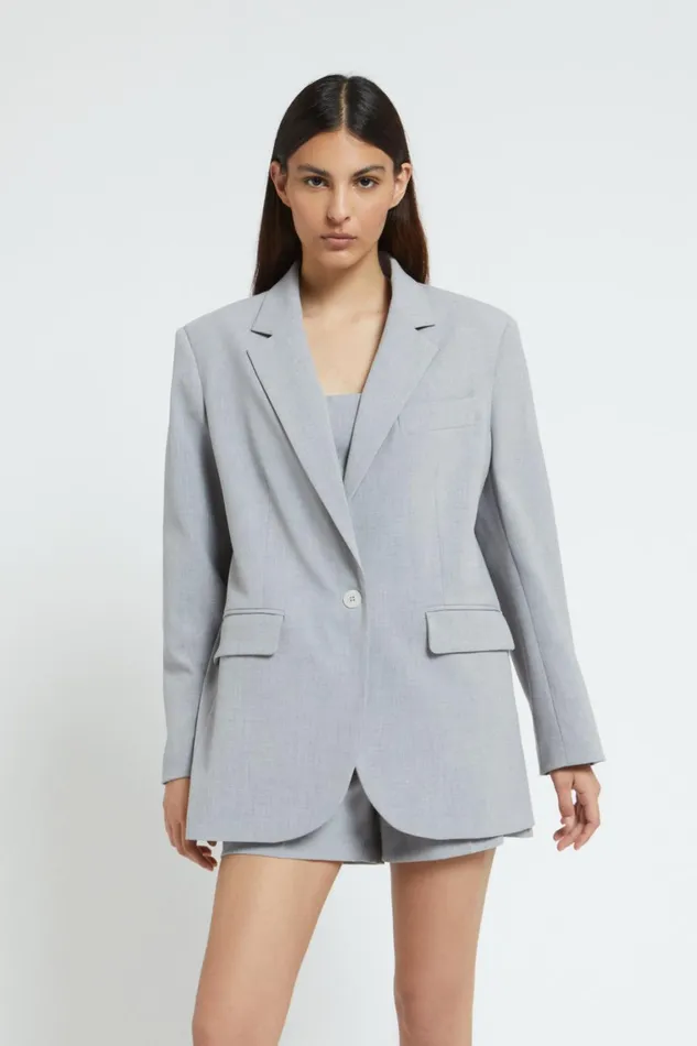 Ottod039Ame Onebutton Jacket Women Blazers and Jackets