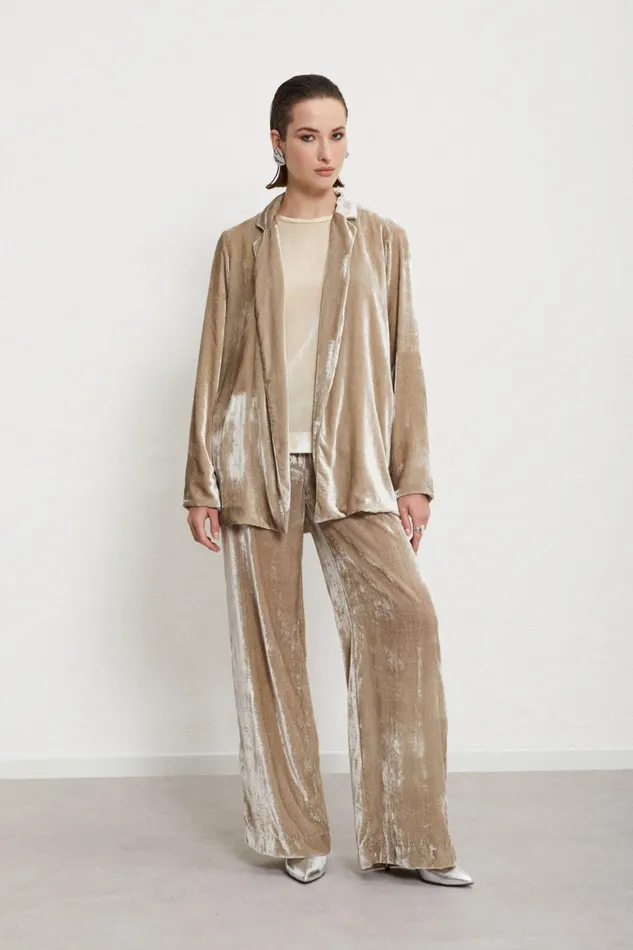 Ottod039Ame Velvet Blazer Women Blazers and Jackets