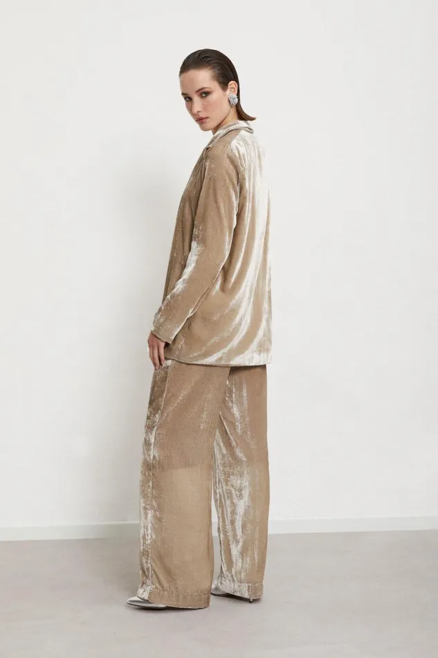 Ottod039Ame Velvet Blazer Women Blazers and Jackets