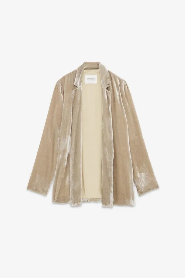Ottod039Ame Velvet Blazer Women Blazers and Jackets
