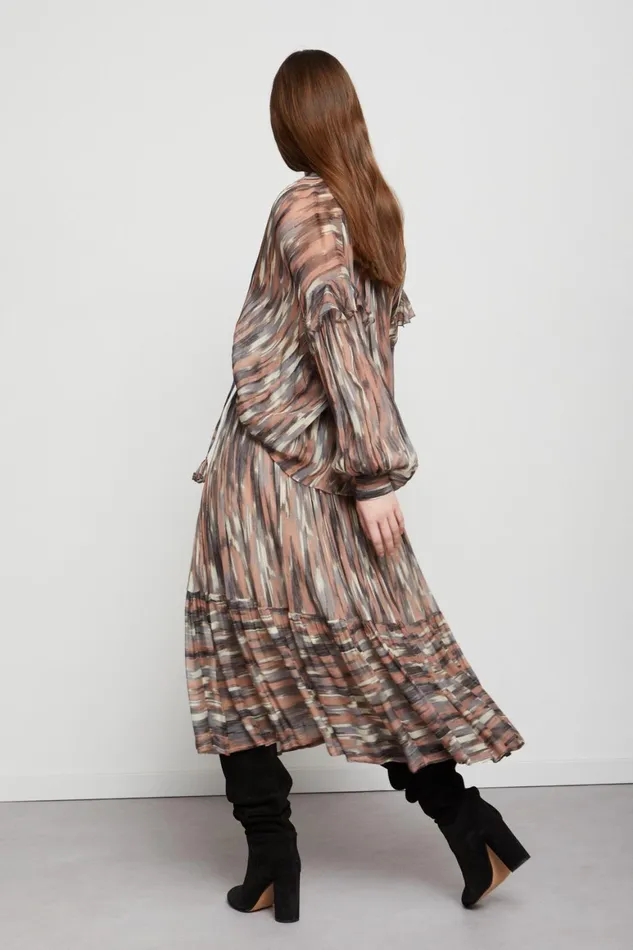 Ottod039Ame Viscose Skirt With Frill Women Skirts