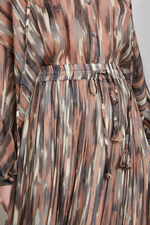 Ottod039Ame Viscose Skirt With Frill Women Skirts