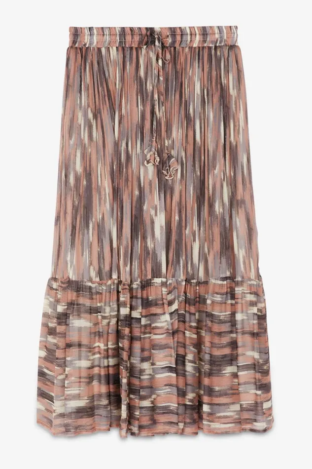 Ottod039Ame Viscose Skirt With Frill Women Skirts
