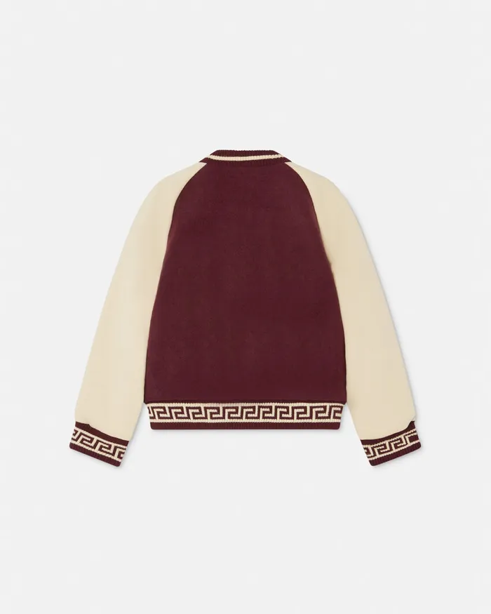 Outerwear and Jackets Kids Versace Logo Baby Bomber Jacket Redwhite