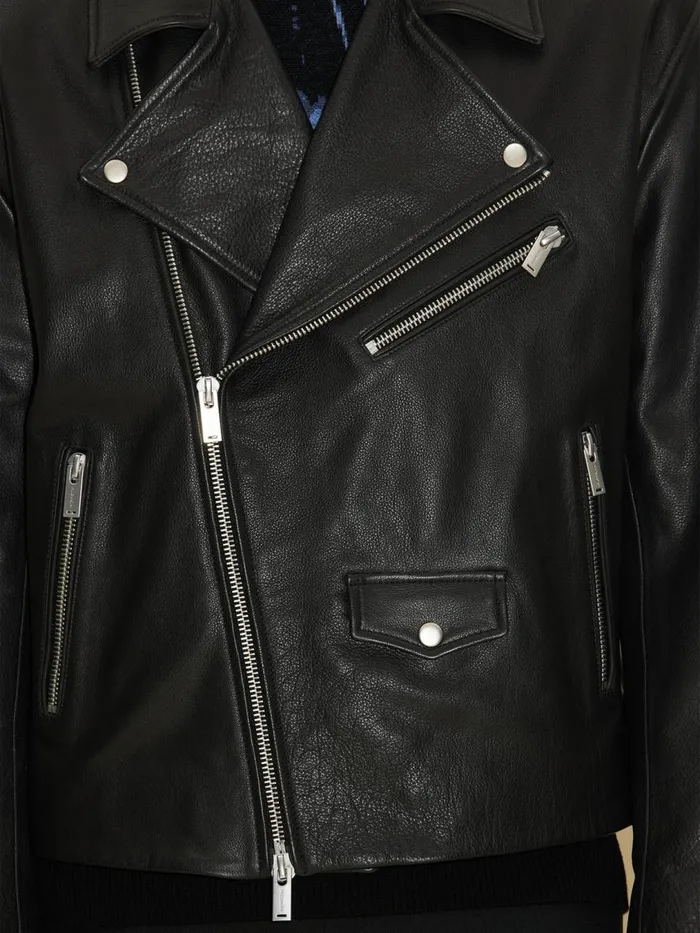 Outerwear Men Holzweiler Jon Biker Jacket Black
