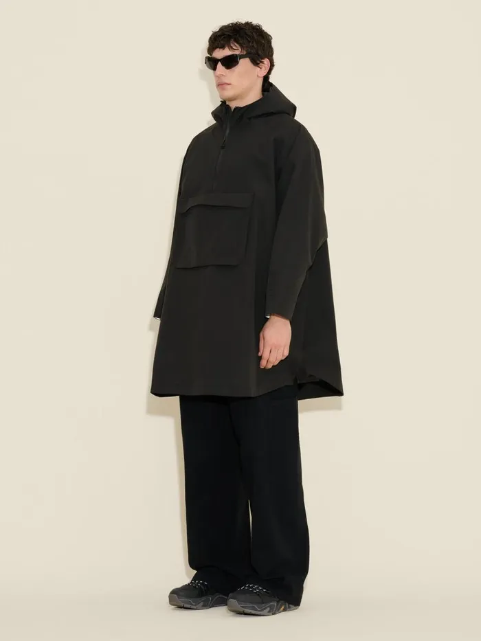 Outerwear Men Holzweiler M Solidarity Poncho Black