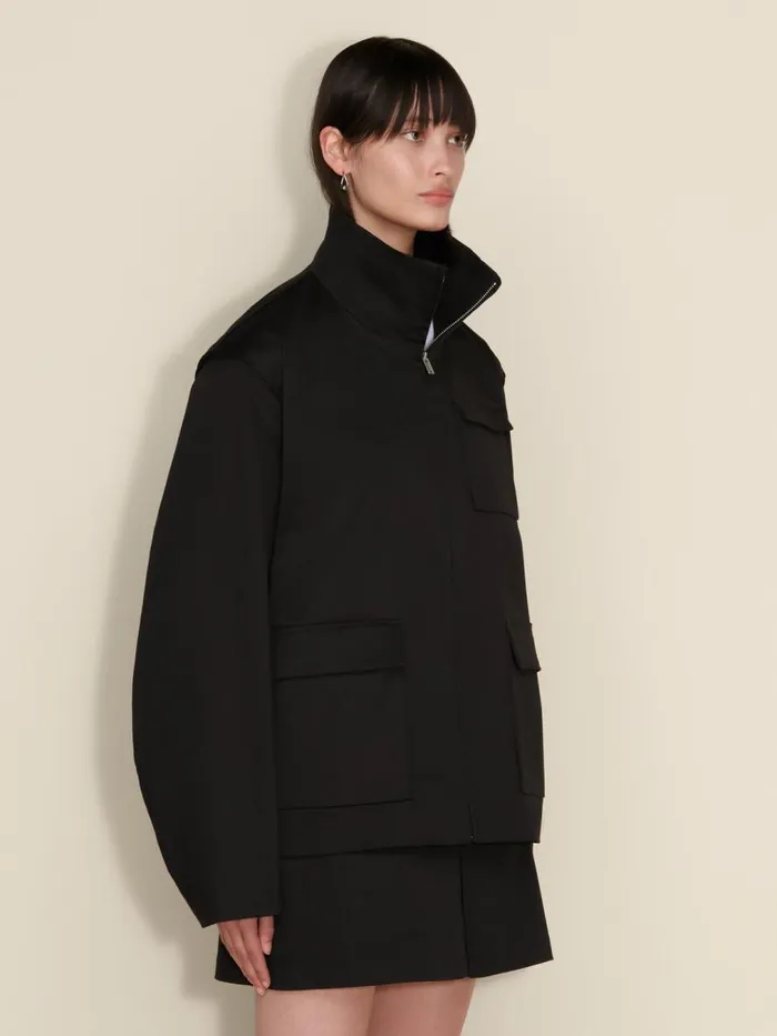 Outerwear Women Holzweiler Caro Cargo Jacket Black