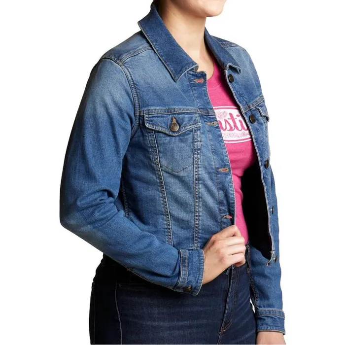 Outerwear Women Justin Boots Denim Jacket Denim 040blue041