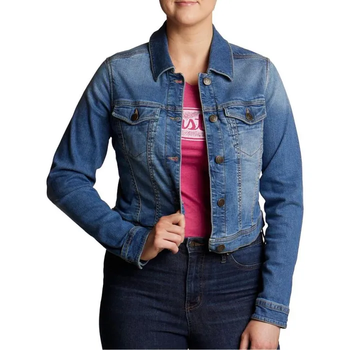 Outerwear Women Justin Boots Denim Jacket Denim 040blue041