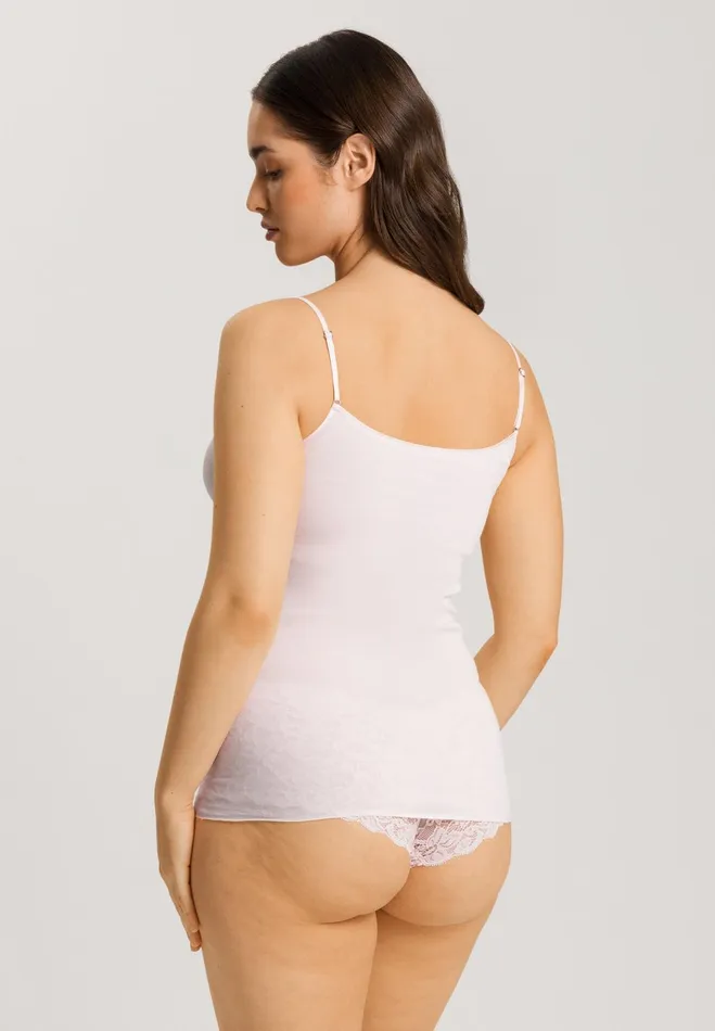 Padded Cotton Camisole Honeydew Women HANRO Pajama Tops