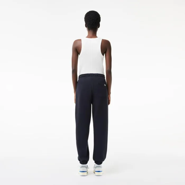 Pants and Leggings Women Lacoste Womens Blended Cotton Sweatpants Abysm Blue Hde