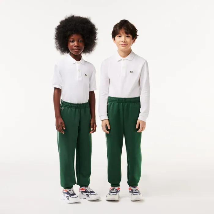 Pants and Shorts Kids Lacoste Kids039 Contrast Accent Sweatpants Pine Green 132