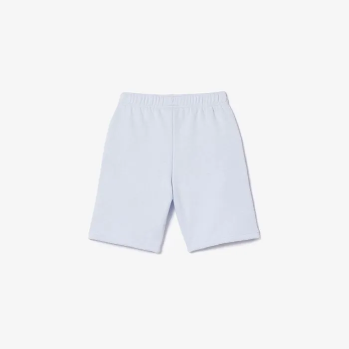 Pants and Shorts Kids Lacoste Kids039 Organic Brushed Cotton Fleece Shorts Phoenix Blue J2g
