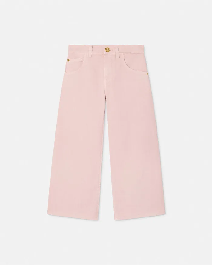 Pants and Skirts Kids Versace Jeans Light Pink