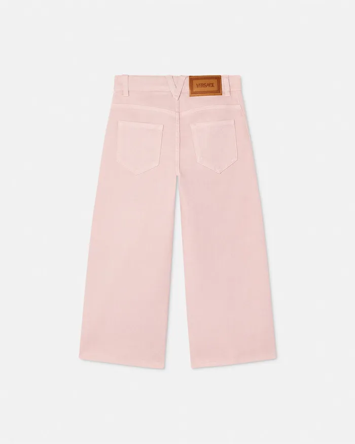 Pants and Skirts Kids Versace Jeans Light Pink