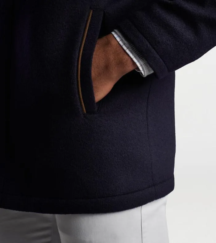 Peter Millar Jackets 038 Coats Men Crown FlexFleece City Coat