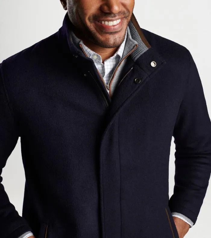 Peter Millar Jackets 038 Coats Men Crown FlexFleece City Coat