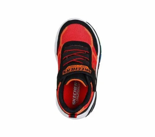 Play Scene 8211 Storm Brights Black Red Kids SKECHERS SlipOn