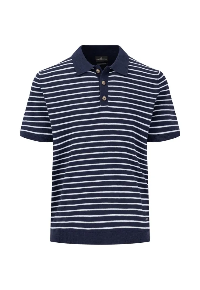 Polo Shirt Men FYNCHHATTON Polo Shirt CasualFit With Strip Look Navynew Offwhite Polo Shirt Men FYNCHHATTON Polo Shirt CasualFit With Strip Look Navynew Offwhite