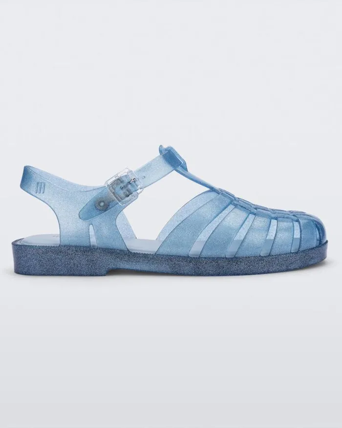Possession Glitter Blue Women Melissa Sandals