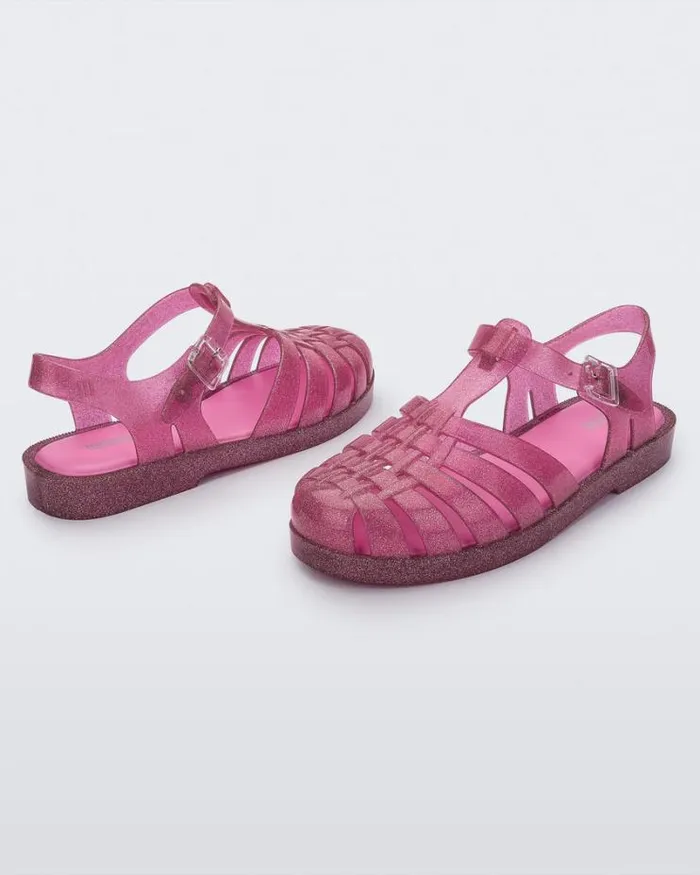 Possession Glitter Pink Women Melissa Sandals