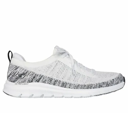 Pure Flex 8211 Pulse White Black Women SKECHERS SlipOn