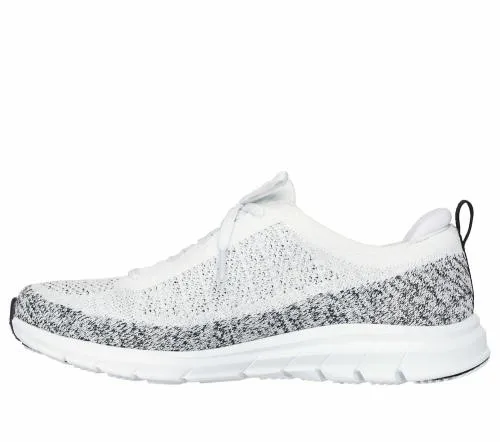 Pure Flex 8211 Pulse White Black Women SKECHERS SlipOn