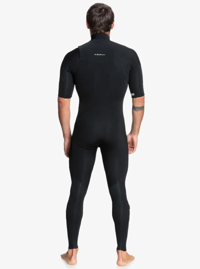 Quiksilver 22mm Everyday Sessions Short Sleeve Chest Zip Springsuit Black Mens Wetsuits Quiksilver 22mm Everyday Sessions Short Sleeve Chest Zip Springsuit Black Mens Wetsuits