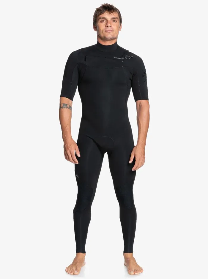 Quiksilver 22mm Everyday Sessions Short Sleeve Spring Suit Black Mens Wetsuits