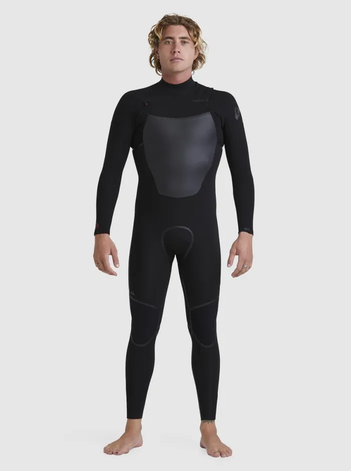 Quiksilver 32 Marathon Sessions ChestZip Wetsuit Black Mens Wetsuits