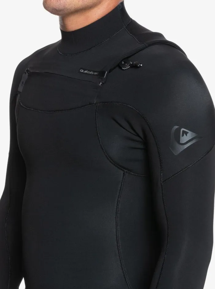 Quiksilver 43 Everyday Sessions Chest Zip Wetsuit Black Mens Wetsuits Quiksilver 43 Everyday Sessions Chest Zip Wetsuit Black Mens Wetsuits