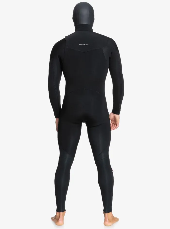 Quiksilver 543 Everyday Sessions Hooded ChestZip Wetsuit Black Mens Wetsuits Quiksilver 543 Everyday Sessions Hooded ChestZip Wetsuit Black Mens Wetsuits