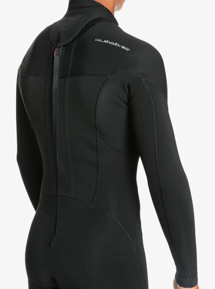 Quiksilver 816 32mm Sessions LSL Fullsuit Black Boys Wetsuits