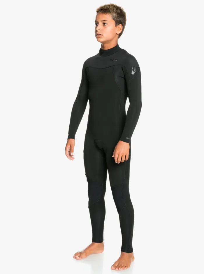 Quiksilver 816 32mm Sessions LSL Fullsuit Black Boys Wetsuits