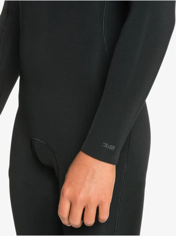 Quiksilver 816 32mm Sessions LSL Fullsuit Black Boys Wetsuits