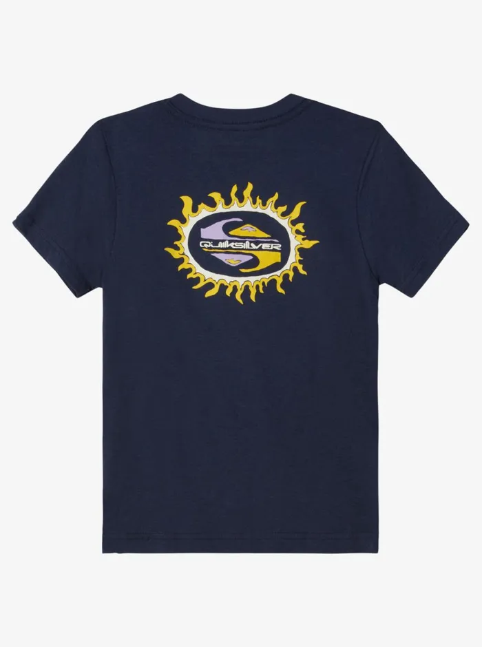 Quiksilver 816 Anything Goes TShirt Navy Blazer Boys Tees