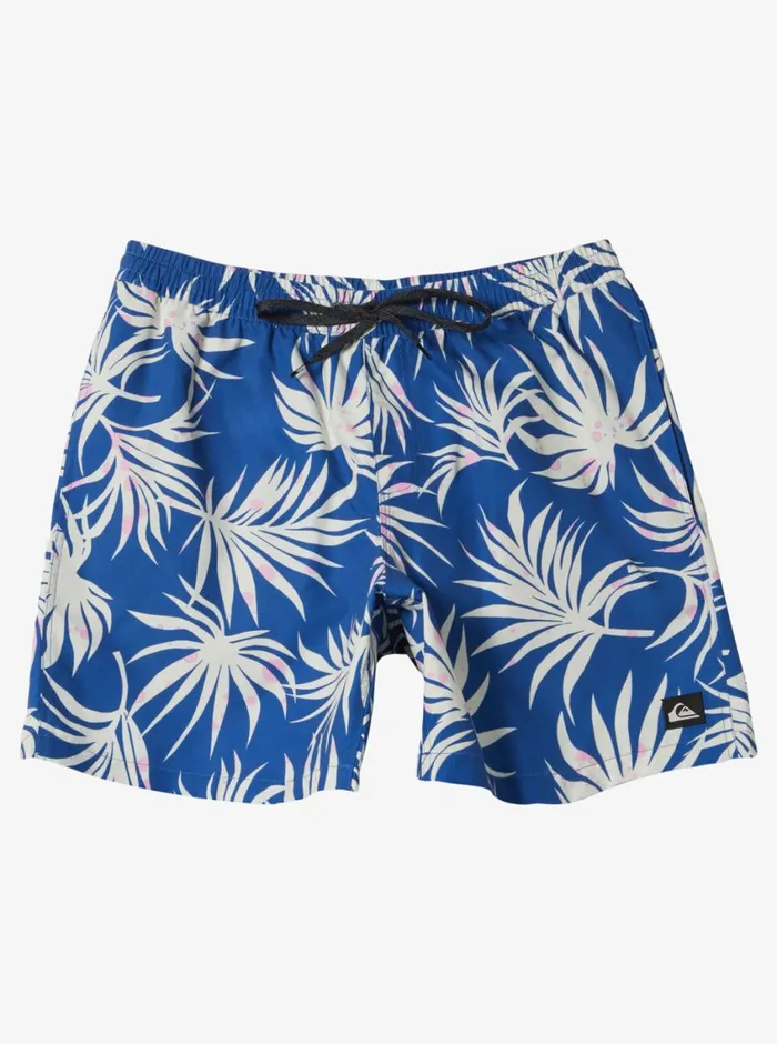 Quiksilver 816 Everyday Mix Volley 14034 Elastic Waist Shorts Monaco Blue Boys Boardshorts Quiksilver 816 Everyday Mix Volley 14034 Elastic Waist Shorts Monaco Blue Boys Boardshorts