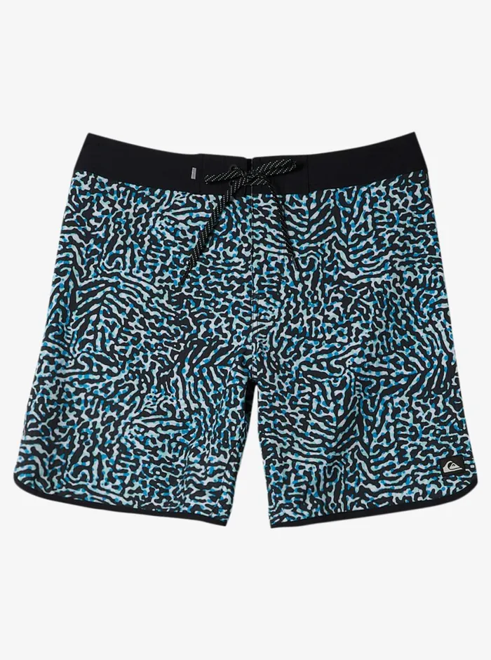 Quiksilver 816 Highline Scallop 19034 Boardshorts Swedish Blue Boys Boardshorts Quiksilver 816 Highline Scallop 19034 Boardshorts Swedish Blue Boys Boardshorts