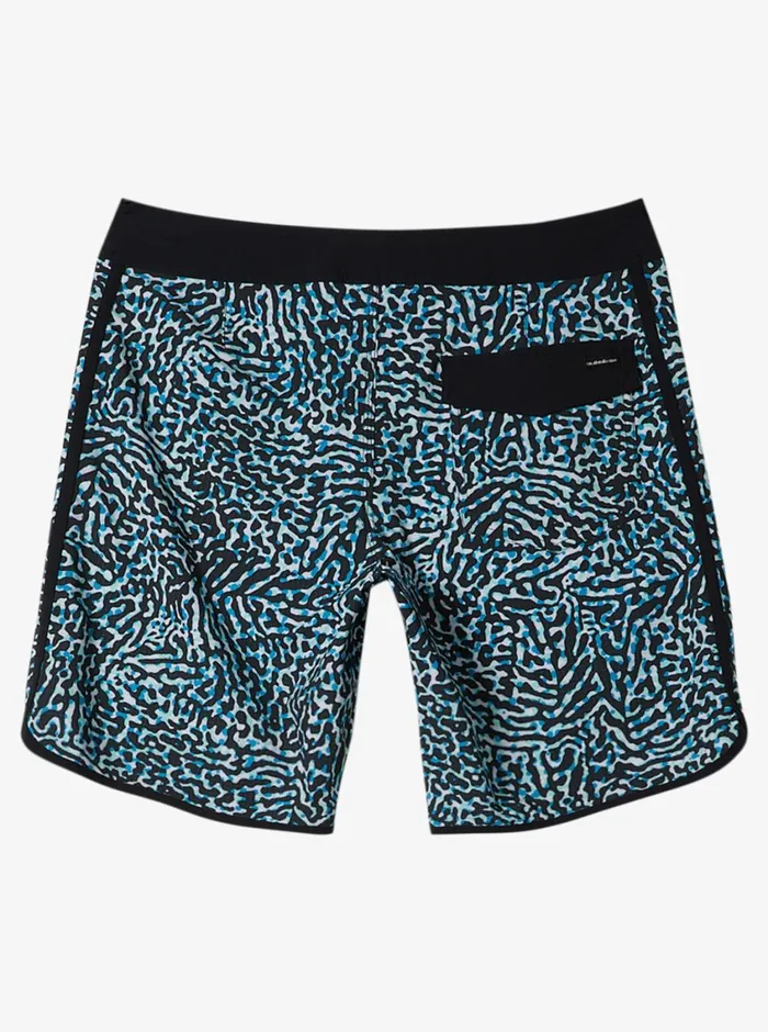 Quiksilver 816 Highline Scallop 19034 Boardshorts Swedish Blue Boys Boardshorts Quiksilver 816 Highline Scallop 19034 Boardshorts Swedish Blue Boys Boardshorts