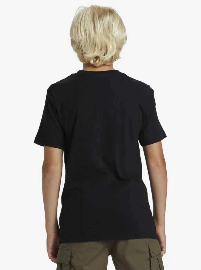 Quiksilver 816 Omni Fill TShirt Black Boys Tees