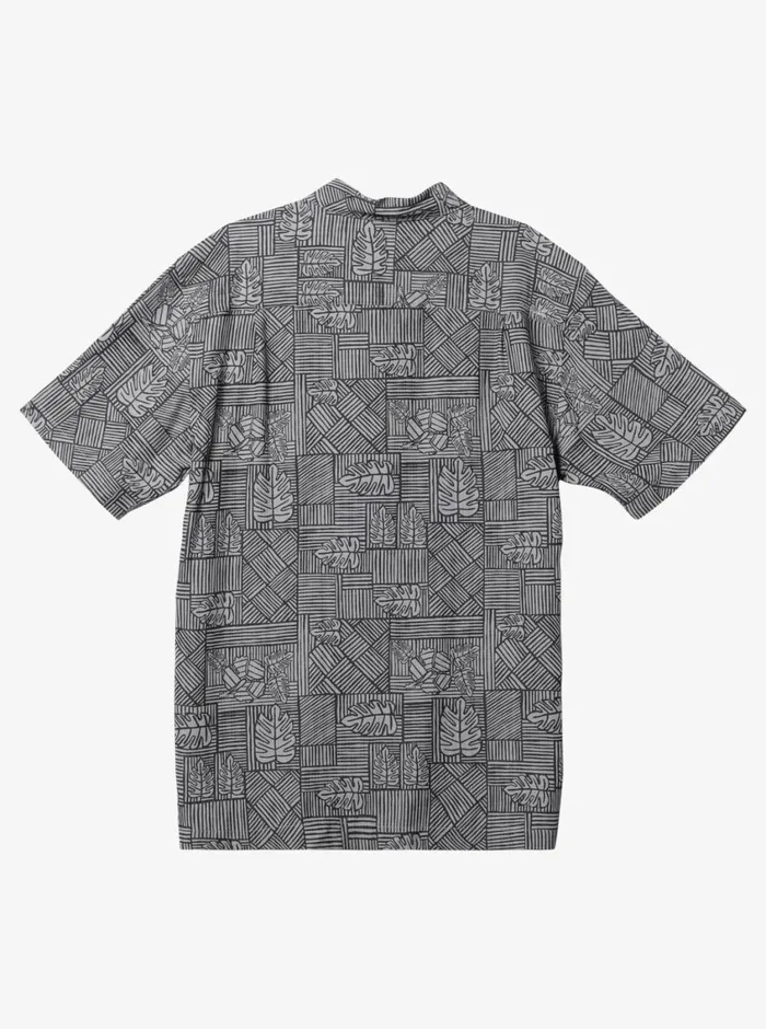 Quiksilver Amazed Palm Woven Shirt Black Amazed Palm MensWaterman Shirts and Polos Quiksilver Amazed Palm Woven Shirt Black Amazed Palm MensWaterman Shirts and Polos