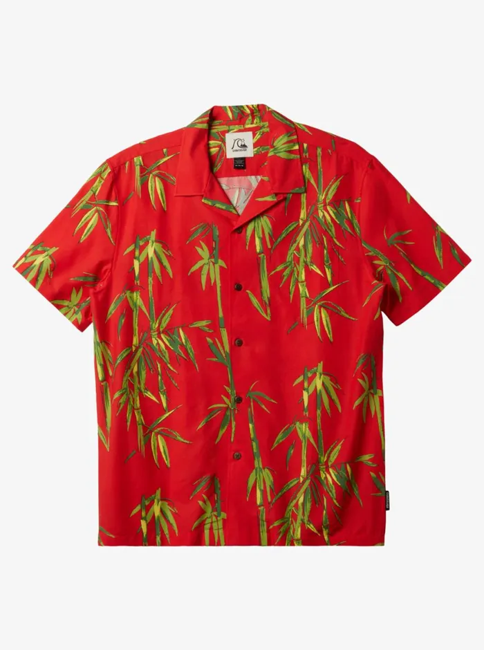 Quiksilver Bamboo DNA Island Short Sleeve Woven Shirt Salsa Dna Aop Better Ss Mens Shirts and Polos Quiksilver Bamboo DNA Island Short Sleeve Woven Shirt Salsa Dna Aop Better Ss Mens Shirts and Polos