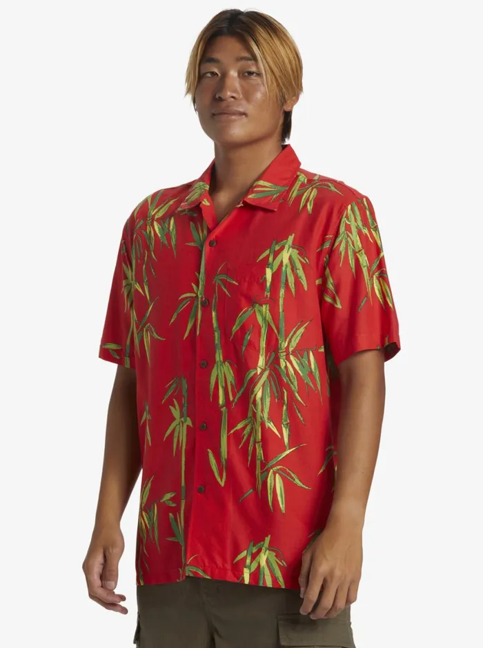 Quiksilver Bamboo DNA Island Short Sleeve Woven Shirt Salsa Dna Aop Better Ss Mens Shirts and Polos Quiksilver Bamboo DNA Island Short Sleeve Woven Shirt Salsa Dna Aop Better Ss Mens Shirts and Polos