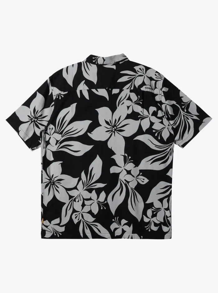 Quiksilver Big Island Woven Shirt Black Big Island Woven MensWaterman Shirts and Polos