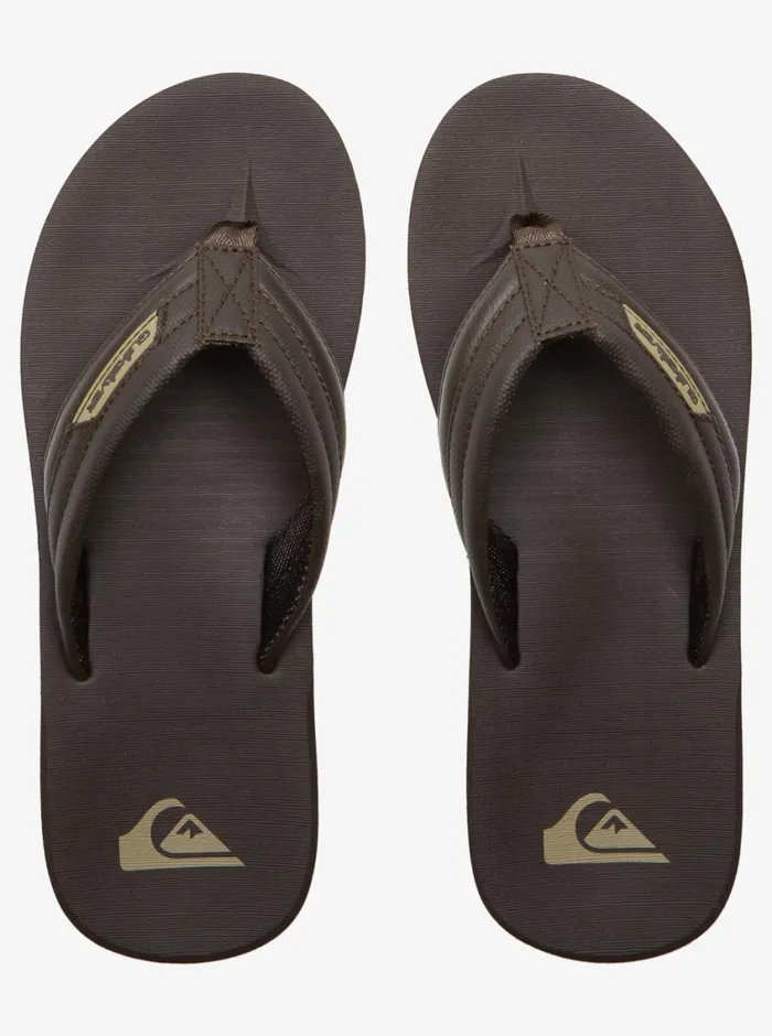 Quiksilver Carver Tropics III Sandals Brown 2 Mens Sandals