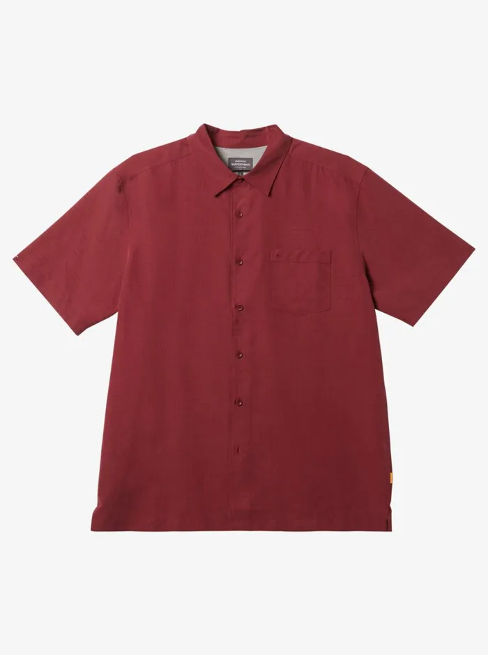 Quiksilver Centinela Premium AntiWrinkle Shirt Ruby Wine Centinela 4 MensWaterman Shirts and Polos Quiksilver Centinela Premium AntiWrinkle Shirt Ruby Wine Centinela 4 MensWaterman Shirts and Polos