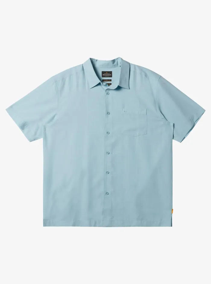 Quiksilver Centinela Premium AntiWrinkle Shirt Starlight Centinela MensWaterman Shirts and Polos Quiksilver Centinela Premium AntiWrinkle Shirt Starlight Centinela MensWaterman Shirts and Polos