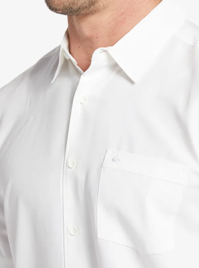 Quiksilver Centinela Premium AntiWrinkle Shirt White Centinella MensWaterman Shirts and Polos Quiksilver Centinela Premium AntiWrinkle Shirt White Centinella MensWaterman Shirts and Polos