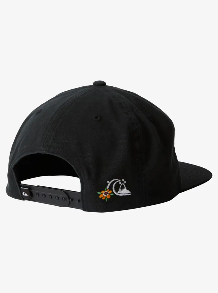 Quiksilver Doggin Cap Snapback Hat Black Mens Hats